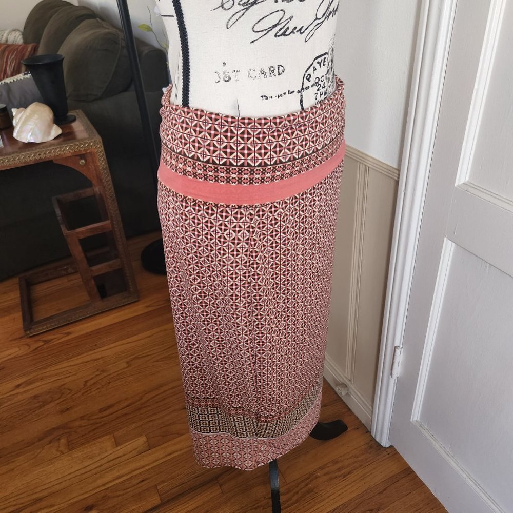 Max Edition Maxi Straight Skirt Fully Lined Sz M NWT - Picture 4 of 9